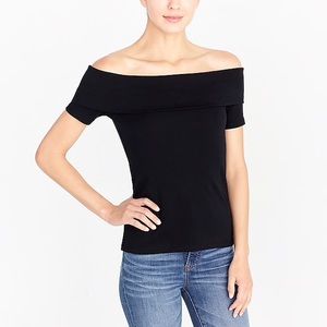 Off the shoulder J. Crew top XS
